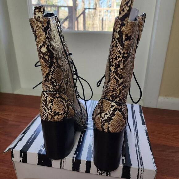 Dolce Vita Ayleen Snakeskin Boot 9 NIB - Picture 7 of 9